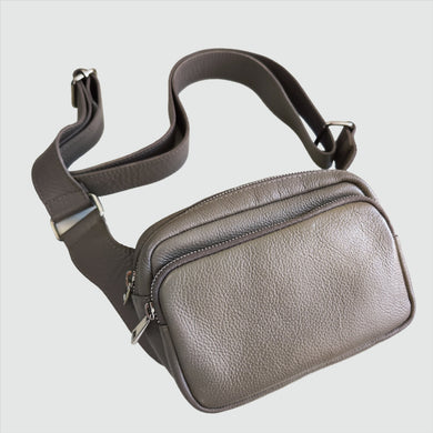 Sofia Leather Handbags Crossbody Taupe