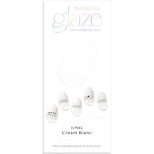 Dashing Diva Glaze Jewel Cream Blanc