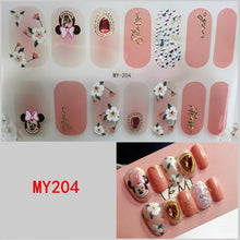 Minnie Mouse Gel Nails