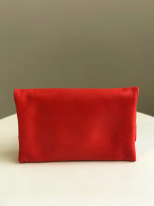Donna Sling Red Leather Handbag