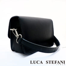 Paula Black Leather Handbag Cross-body