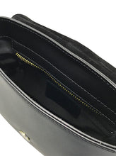 Saddle Leather Handbag Crossbody Black